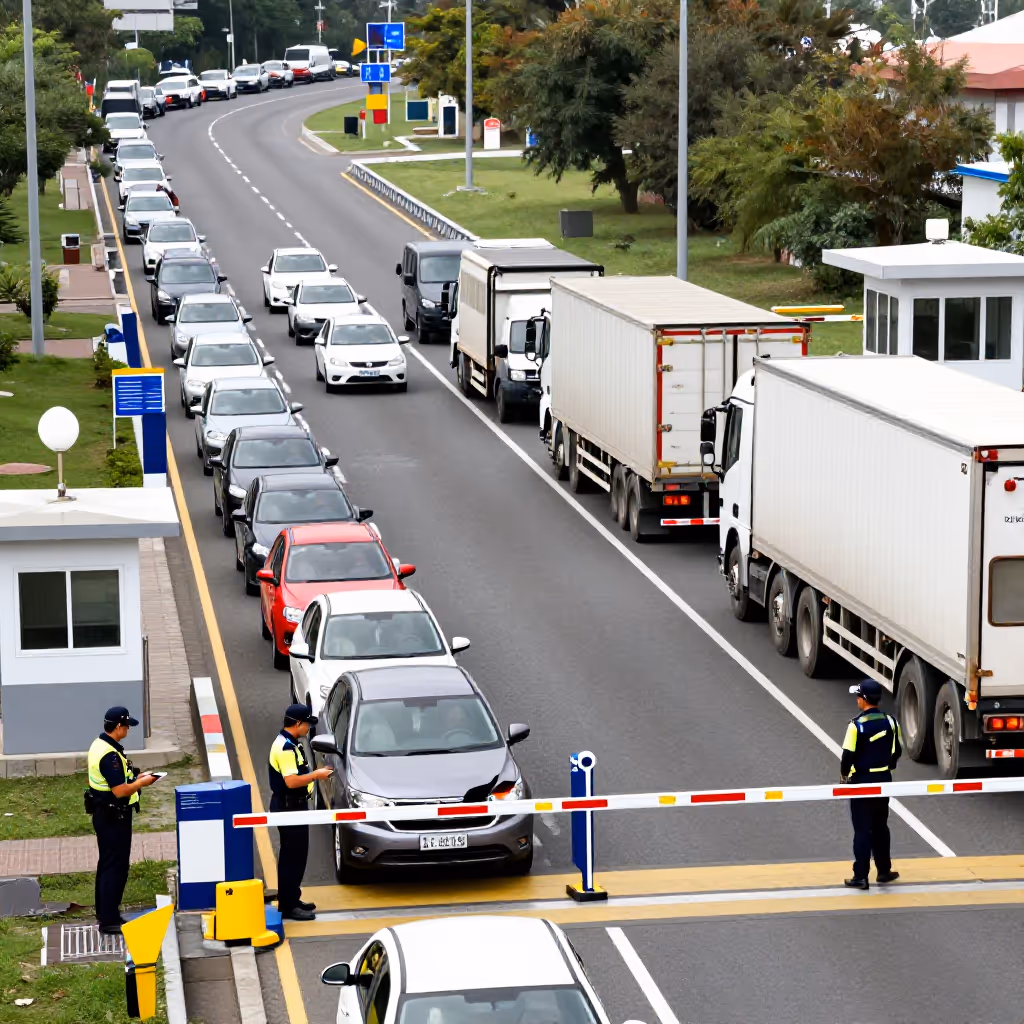 Visual example for Grenzübergang: der Grenzübergang