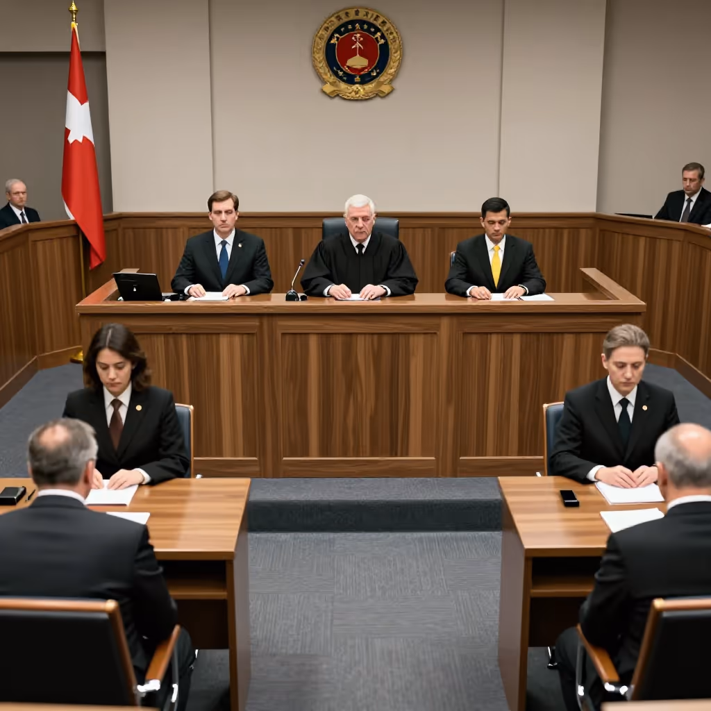 Visual example for Tribunal: das Tribunal