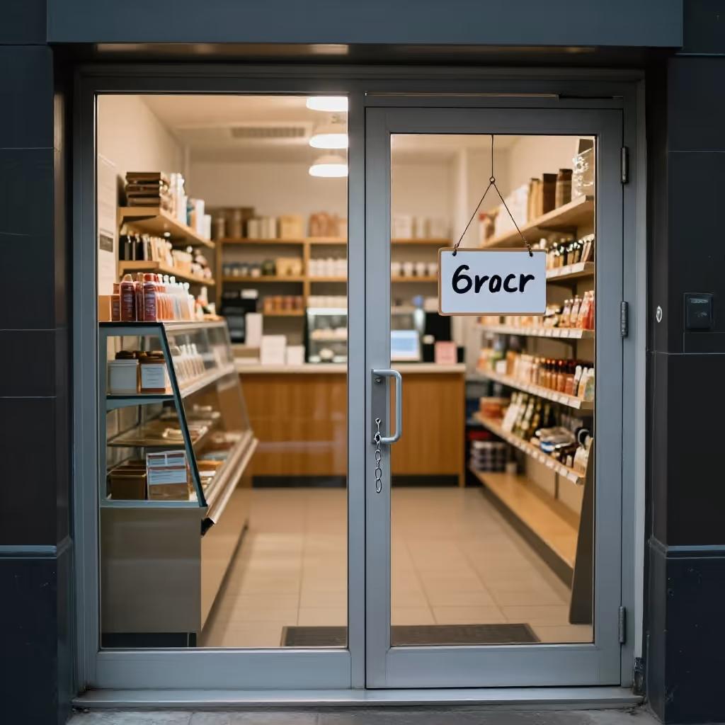 Visual example for closed: closed