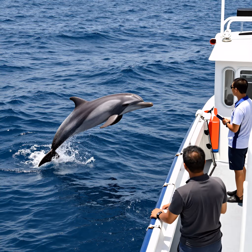 Visual example for Delfin: der Delfin