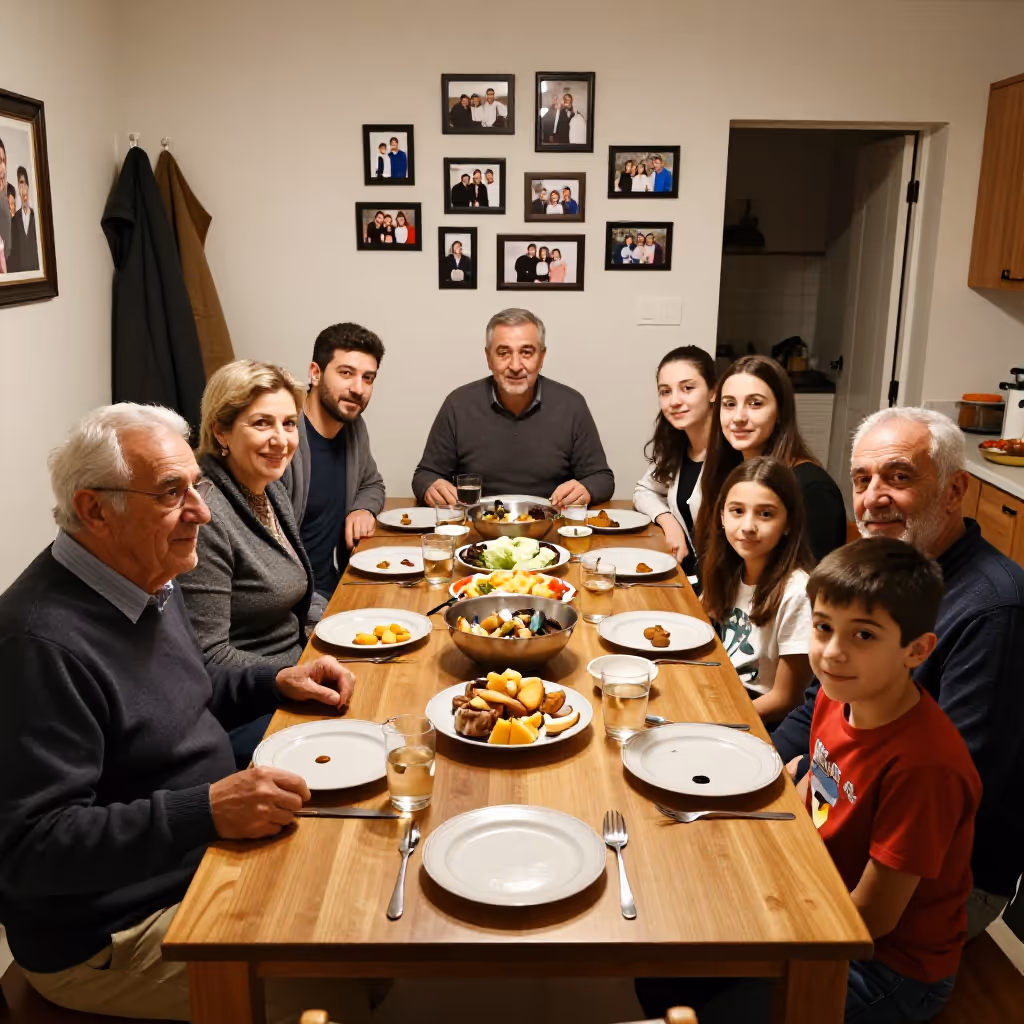 Visual example for Großfamilie: die Großfamilie