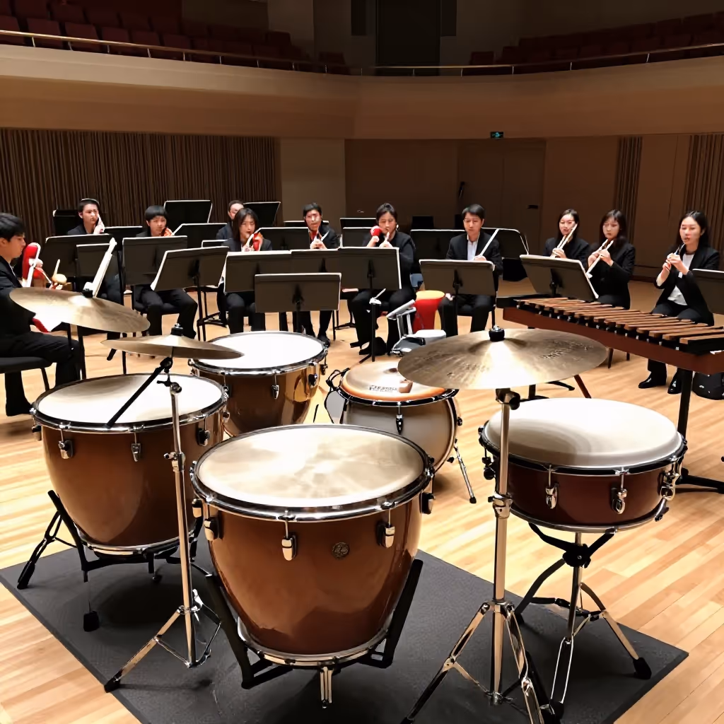 Visual example for Percussion: die Percussion