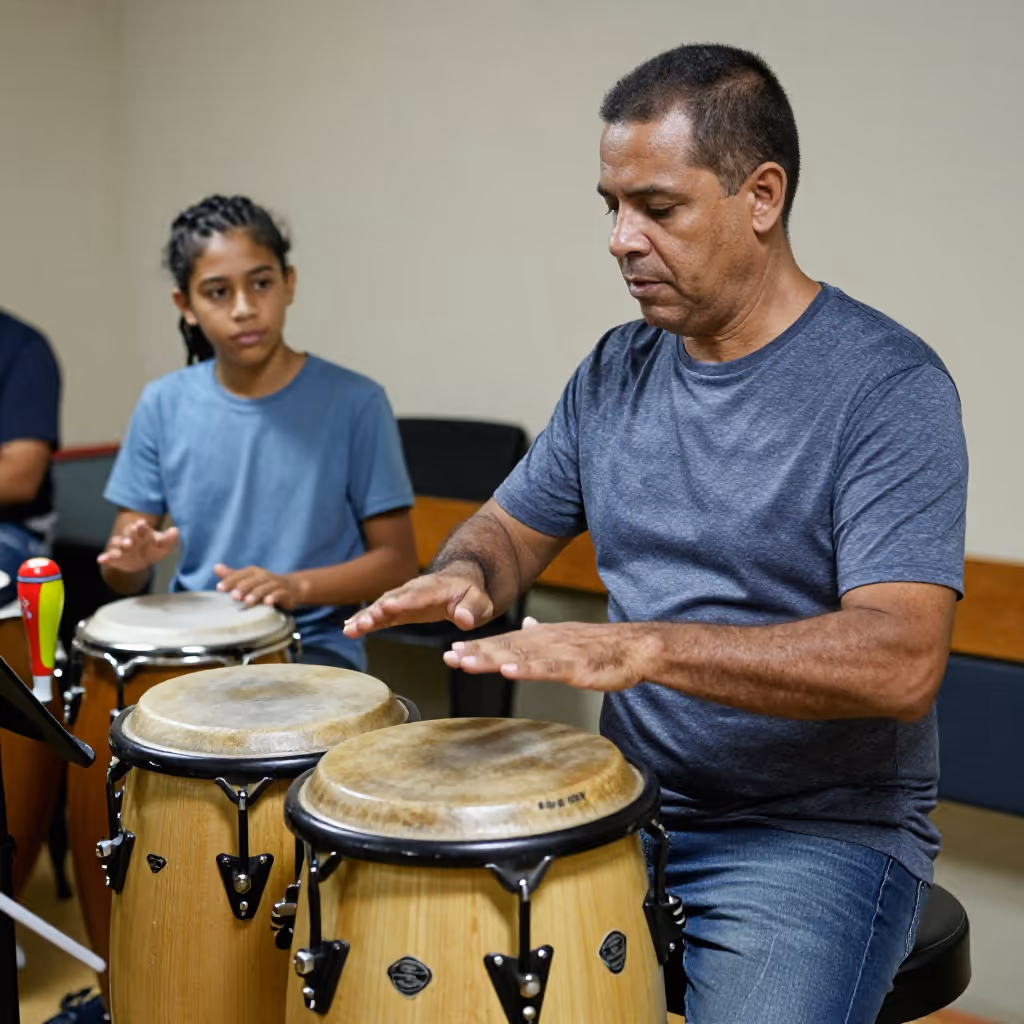 Visual example for Percussion: die Percussion