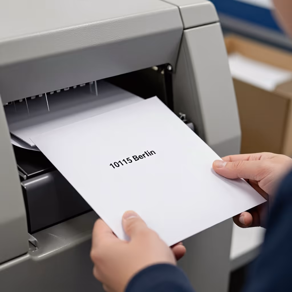 Visual example for Postleitzahl: die Postleitzahl