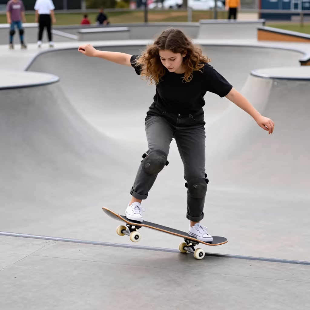 Visual example for Skateboard: das Skateboard