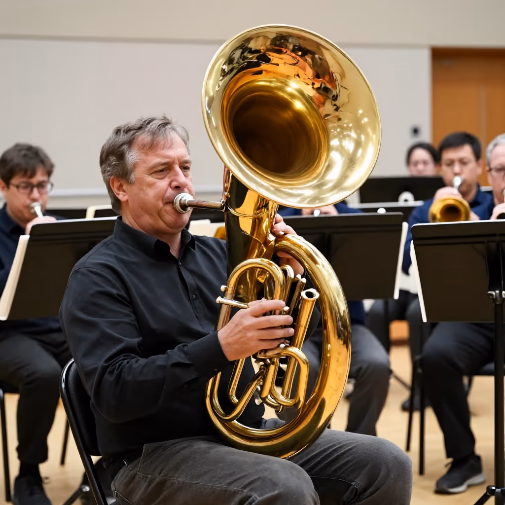 Visual example for Tuba: die Tuba