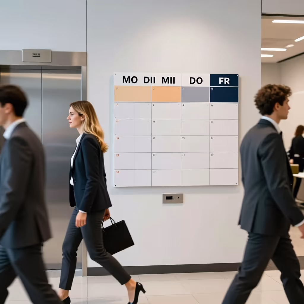 Visual example for Wochentag: der Wochentag