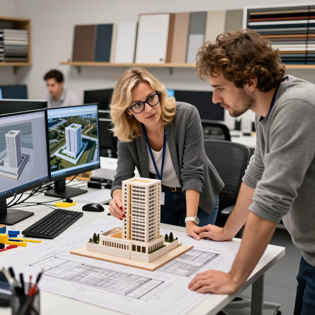 Visual example for Architekturbüro