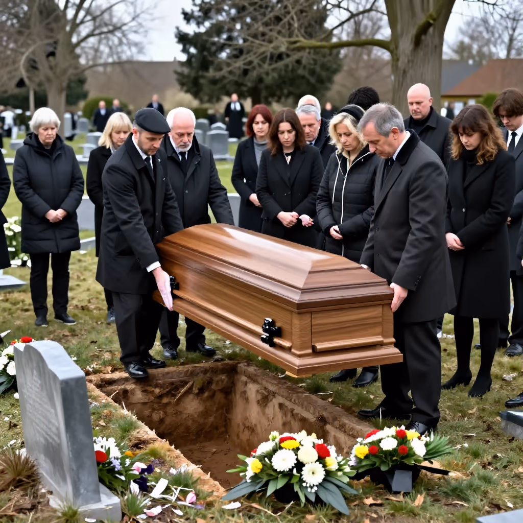 Visual example for bestatten: bestatten