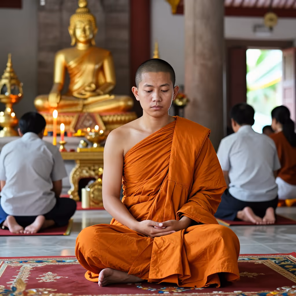 Visual example for Buddhist: der Buddhist