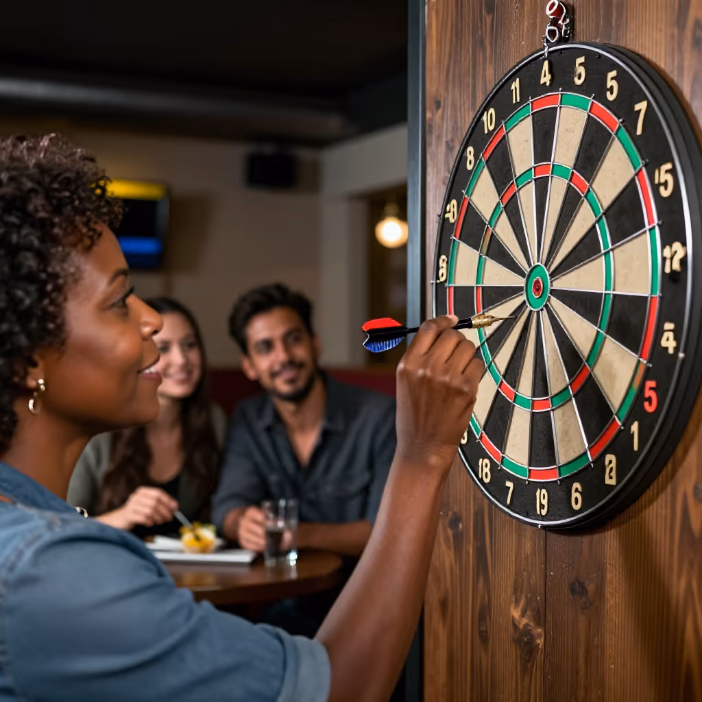 Visual example for Dart: der Dart