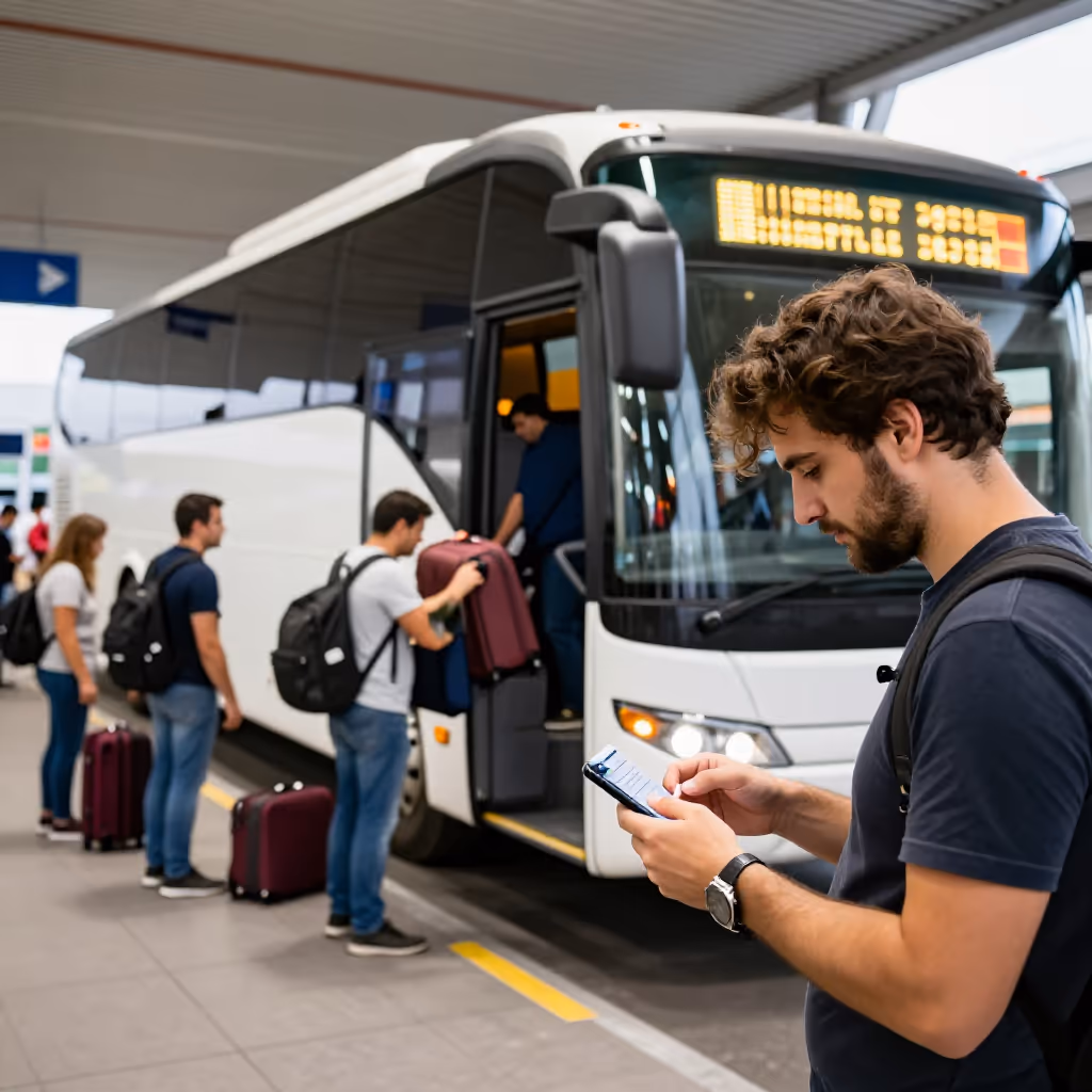 Visual example for Fernbus: der Fernbus