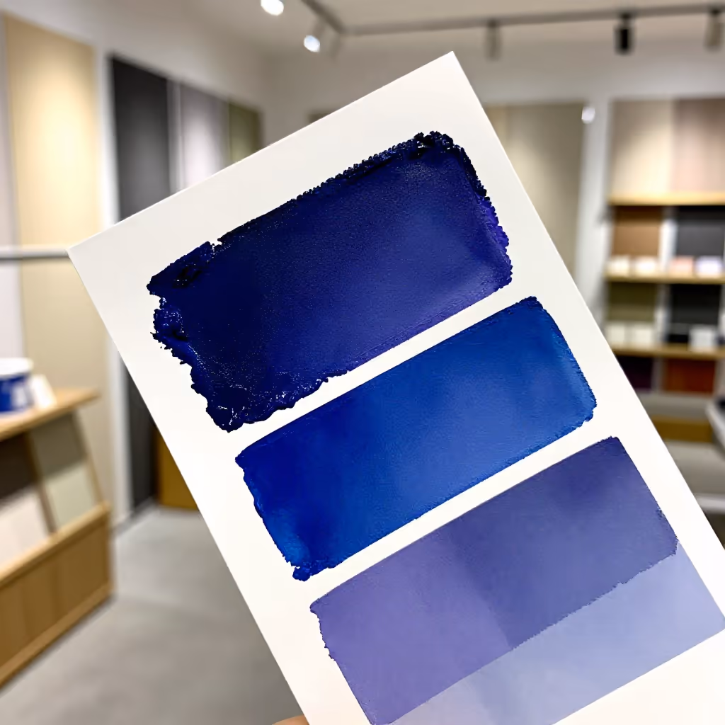 Visual example for Indigo: der Indigo