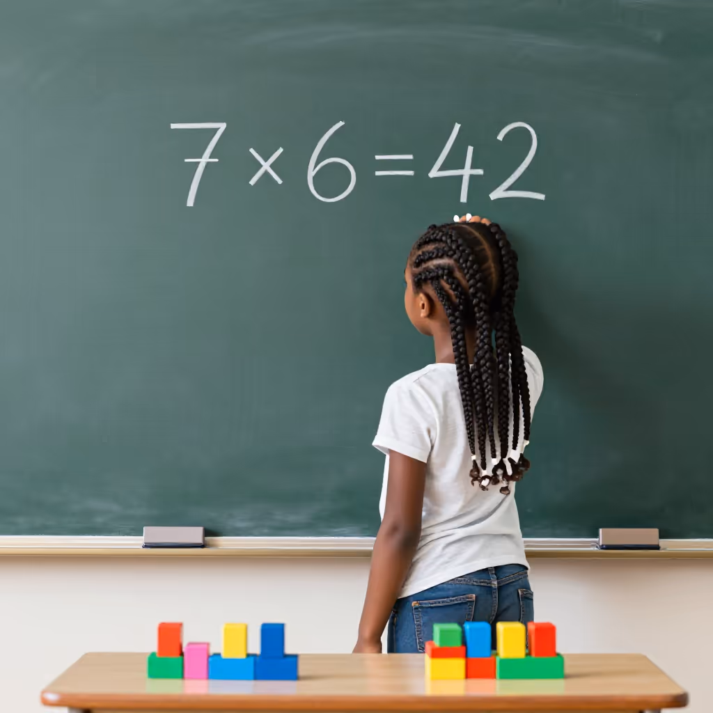 Visual example for multiplizieren: multiplizieren