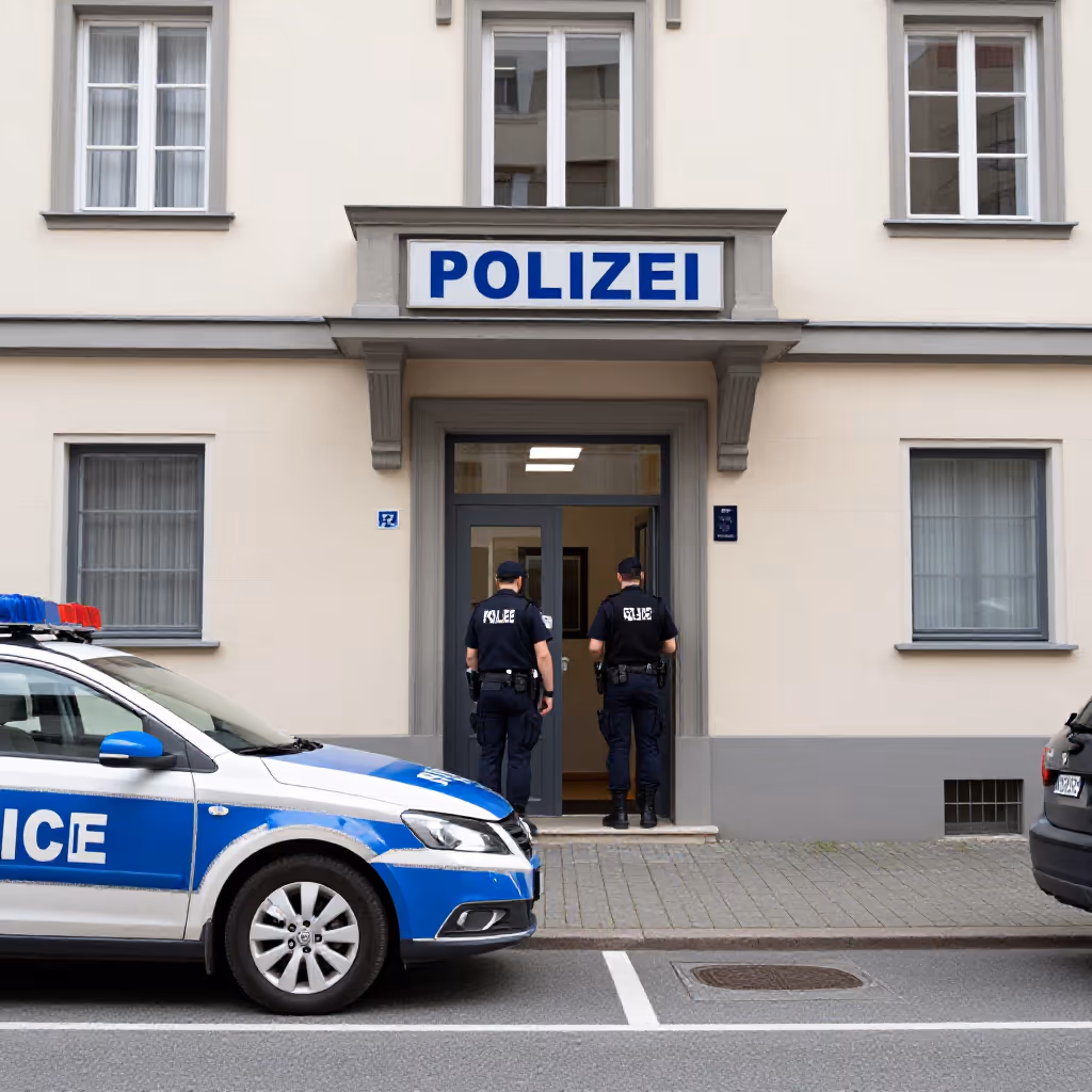 Visual example for Polizeistation: die Polizeistation