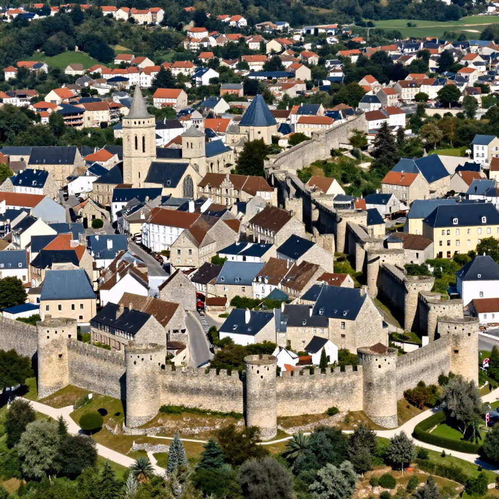 Visual example for umschließen: umschließen