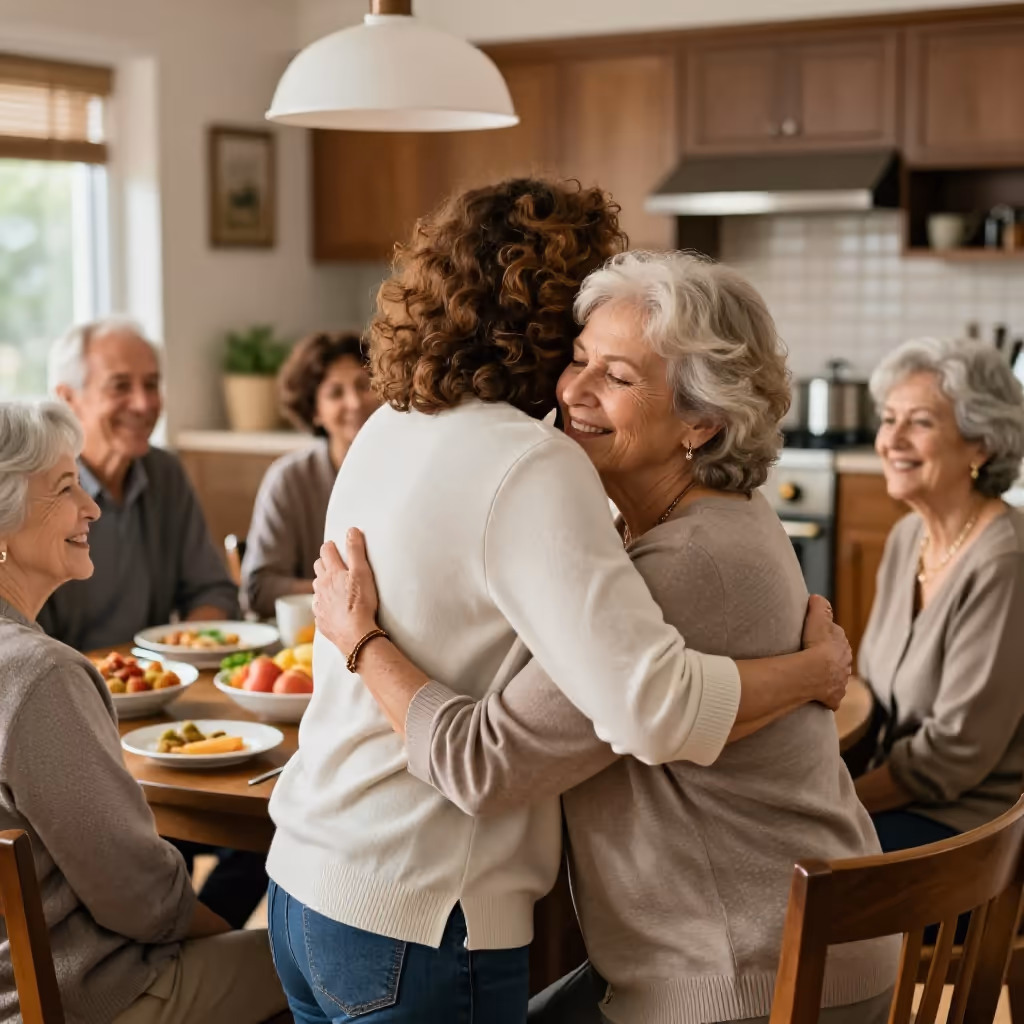 Visual example for Familienangehörige: die Familienangehörige