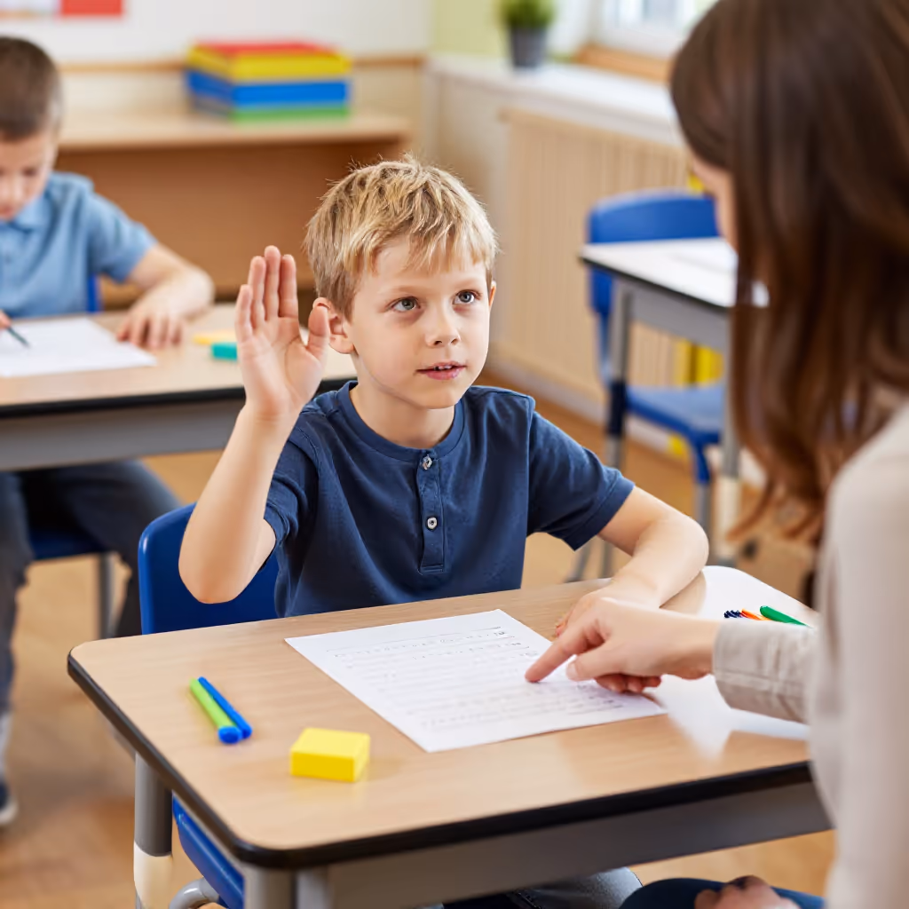 Visual example for Grundschüler: der Grundschüler