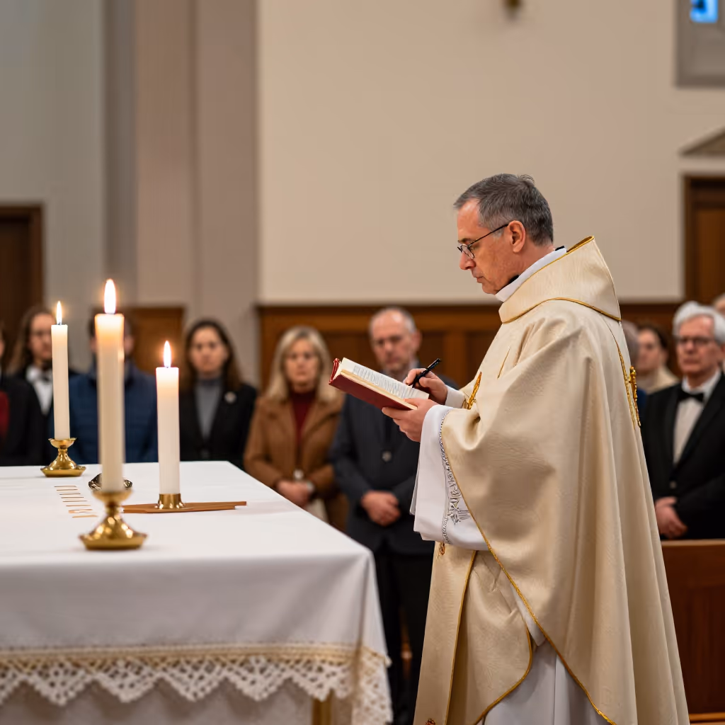 Visual example for liturgisch: liturgisch