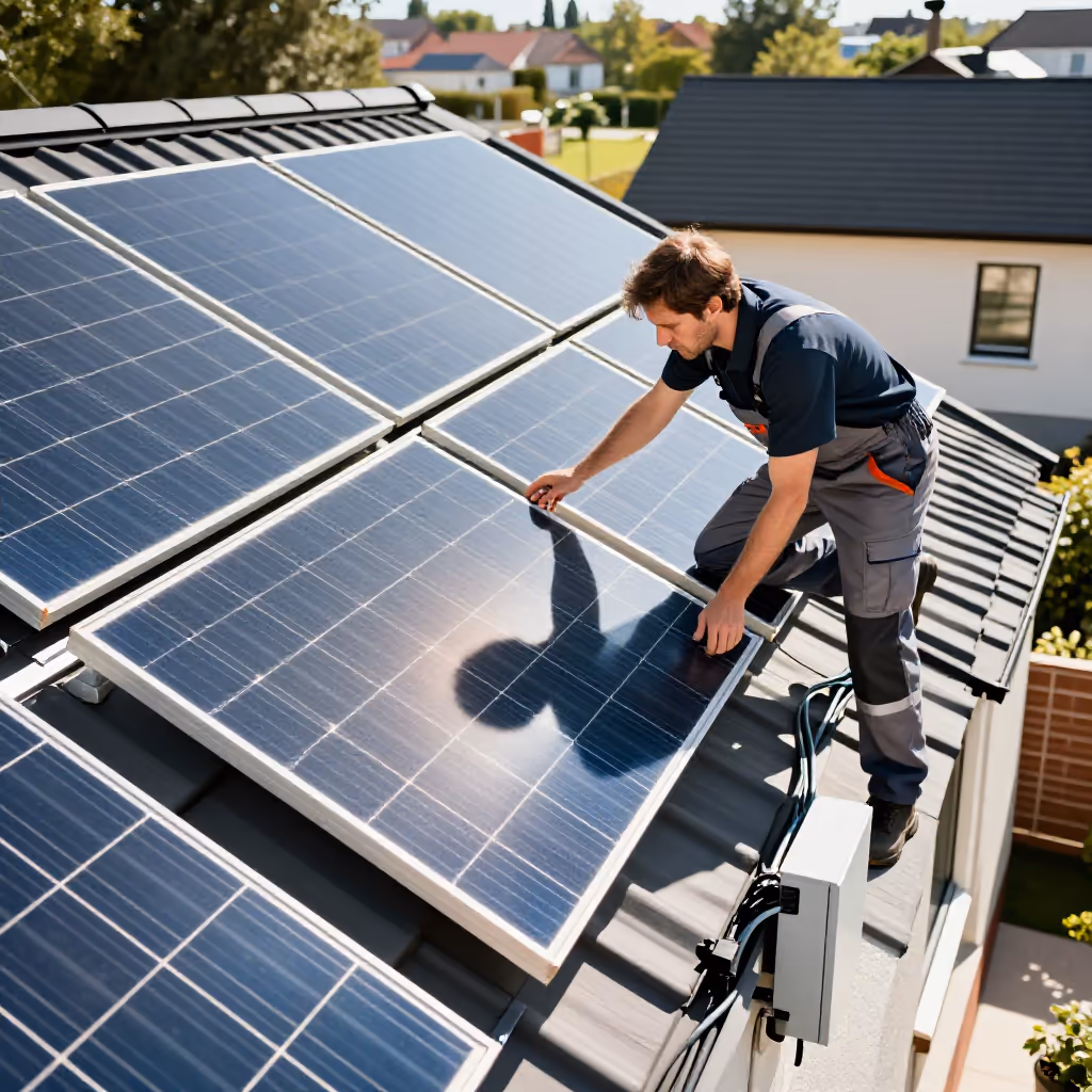 Visual example for Solaranlage: die Solaranlage