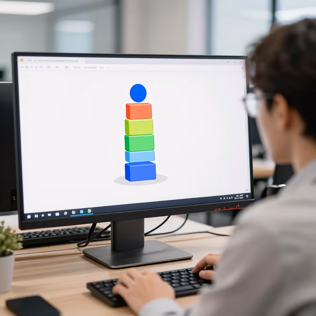 Visual example for Stack: der Stack