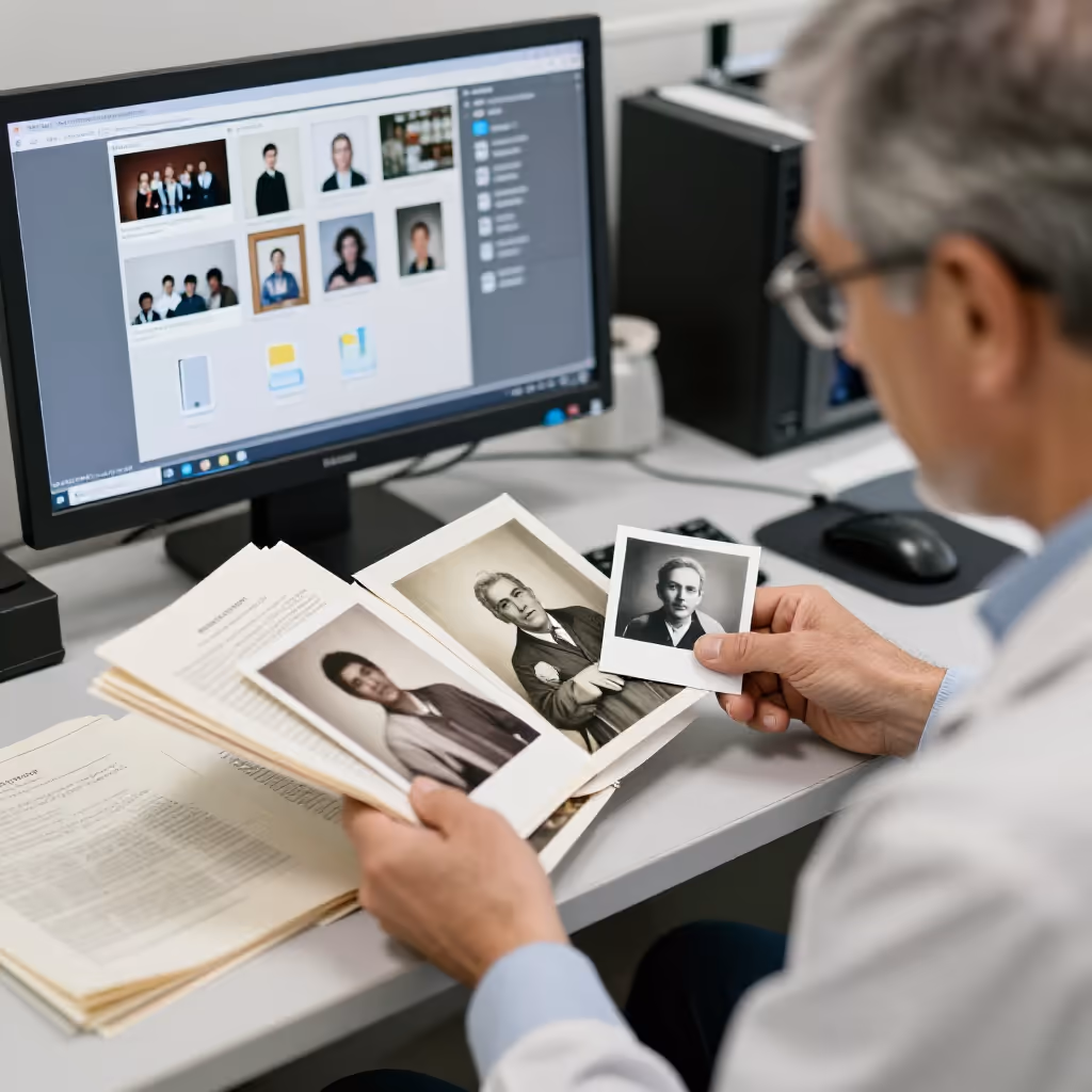 Visual example for digitalisieren: digitalisieren