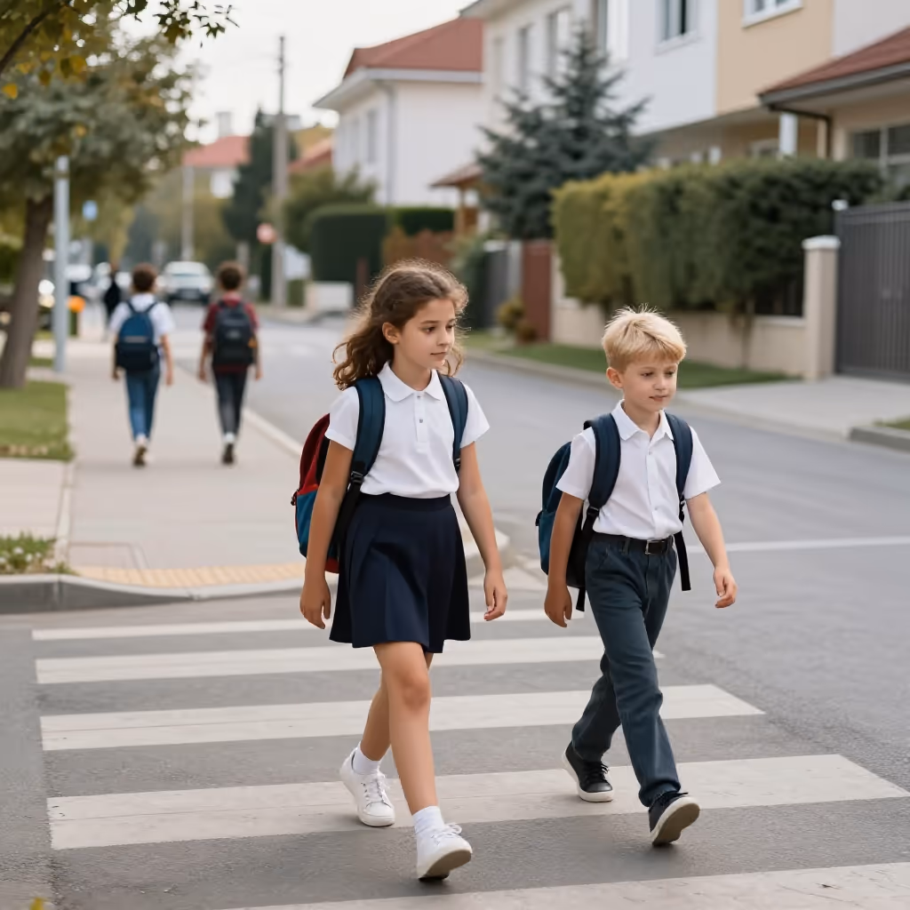 Visual example for Schulweg: der Schulweg