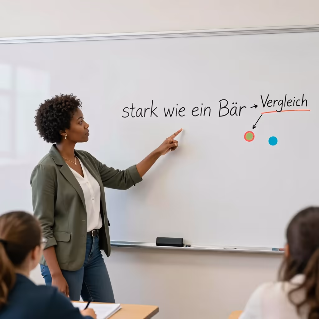 Visual example for Stilmittel: das Stilmittel
