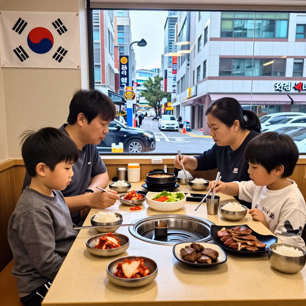 Visual example for südkoreanisch: südkoreanisch