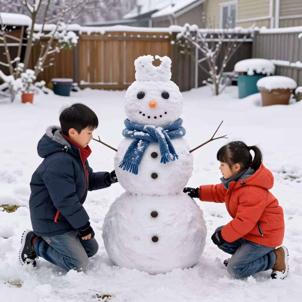 Visual example for Schneemann: der Schneemann