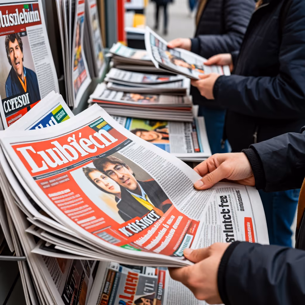 Visual example for Abendzeitung: die Abendzeitung