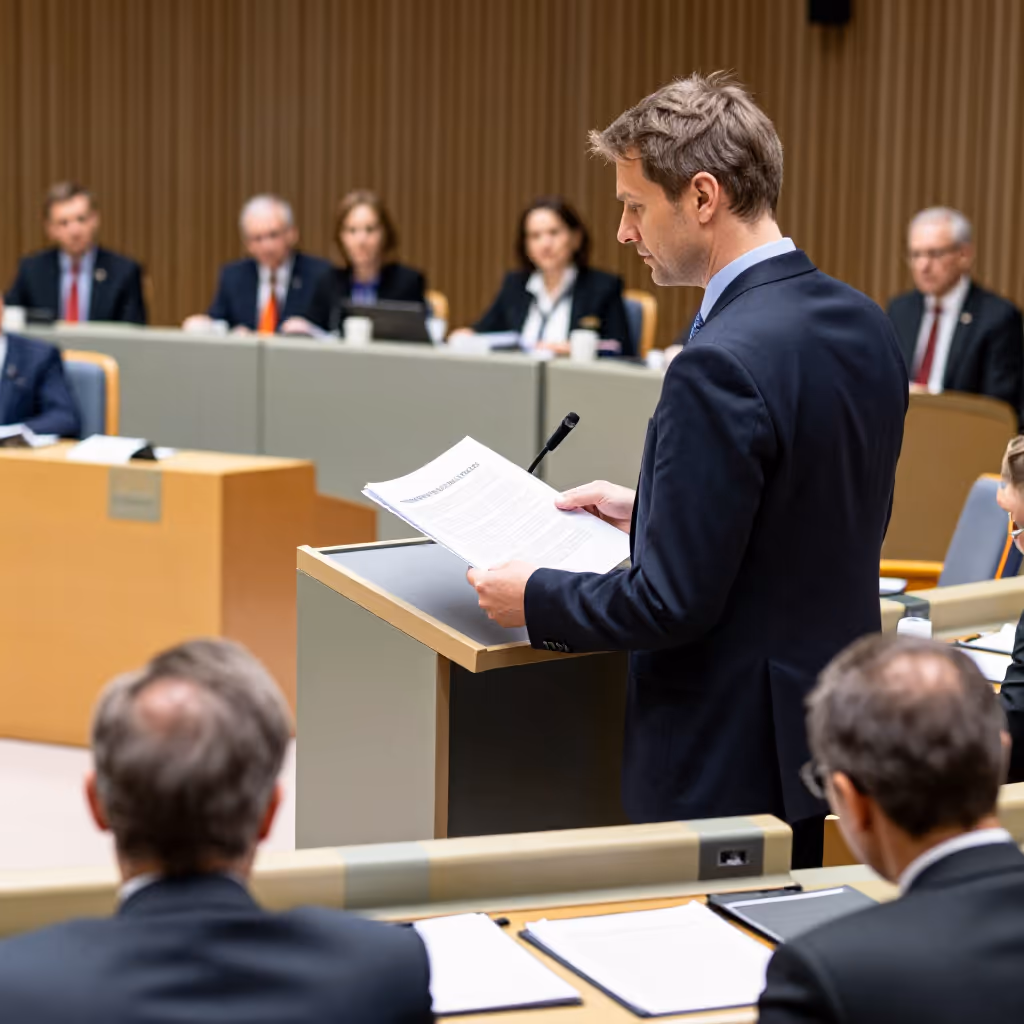 Visual example for Berichterstatter: der Berichterstatter
