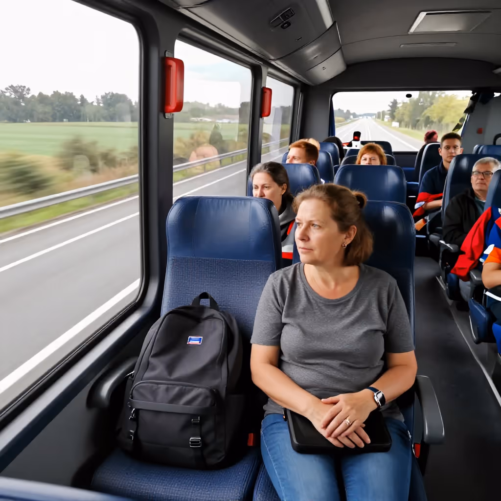 Visual example for Busfahrt: die Busfahrt