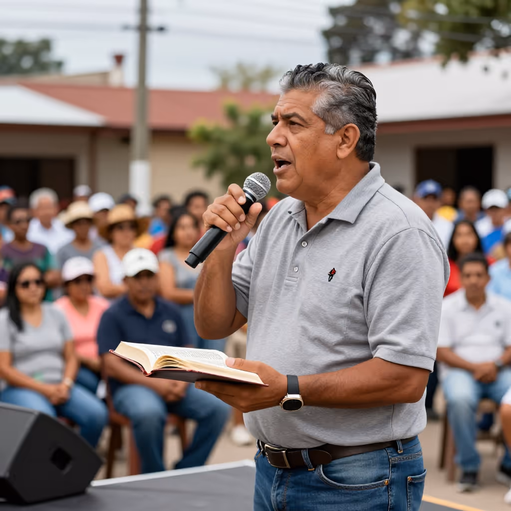 Visual example for Evangelist: der Evangelist