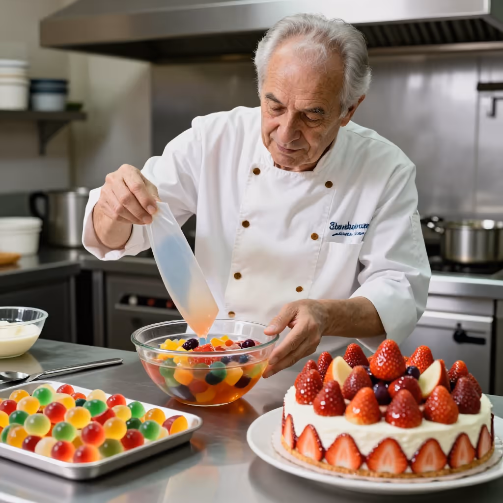 Visual example for Gelatine: die Gelatine