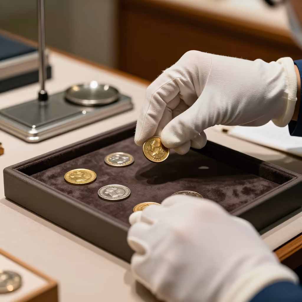 Visual example for Goldmünze: die Goldmünze