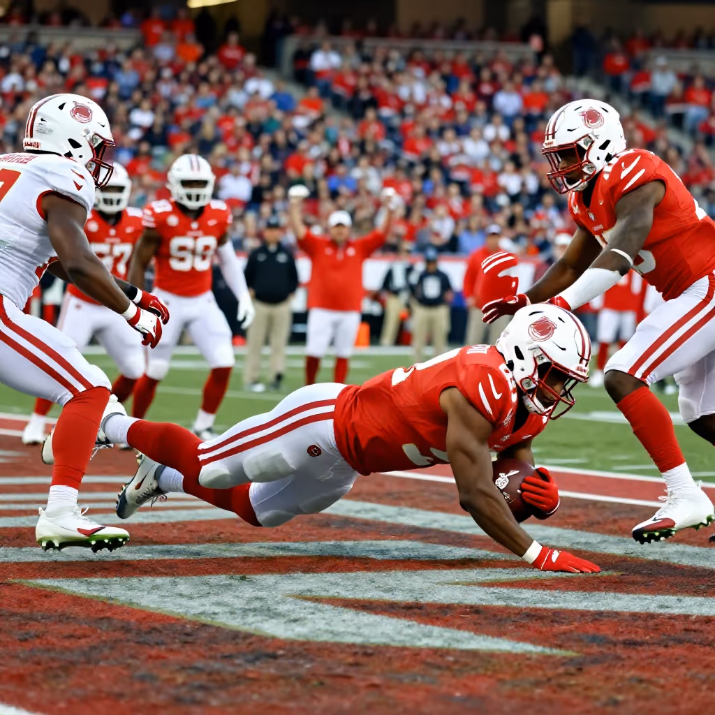 Visual example for Touchdown: der Touchdown