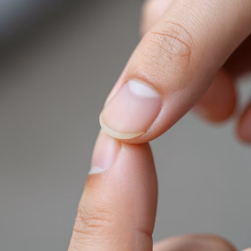 Visual example for Fingerspitze: die Fingerspitze