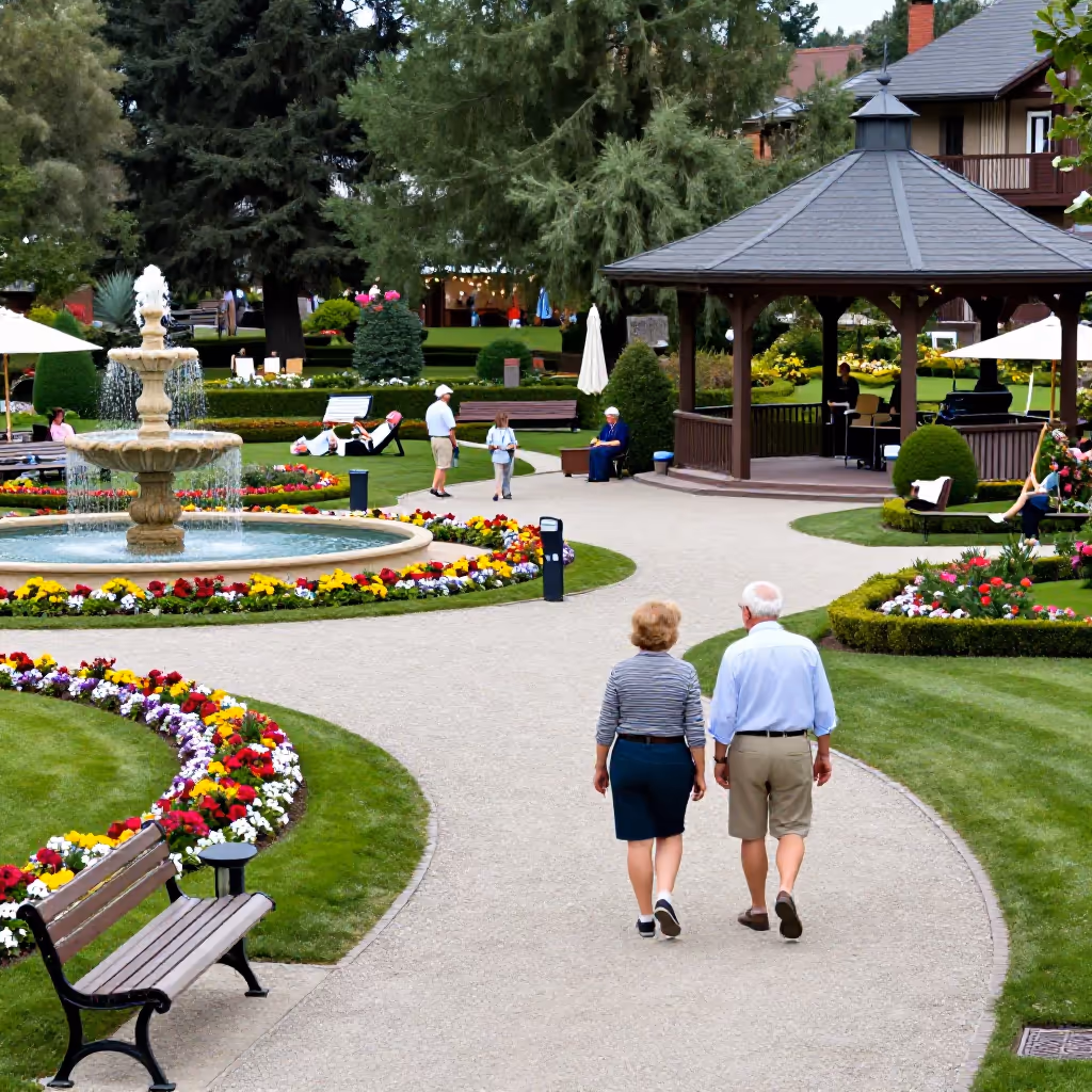 Visual example for Kurpark: der Kurpark