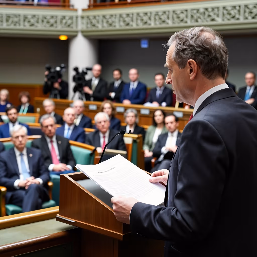 Visual example for Regierungserklärung: die Regierungserklärung