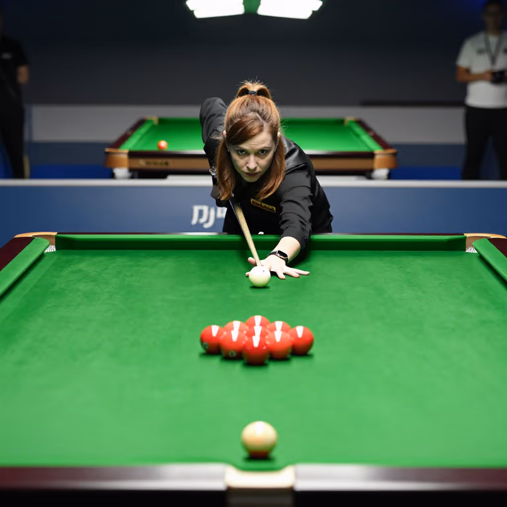 Visual example for Snooker: der Snooker