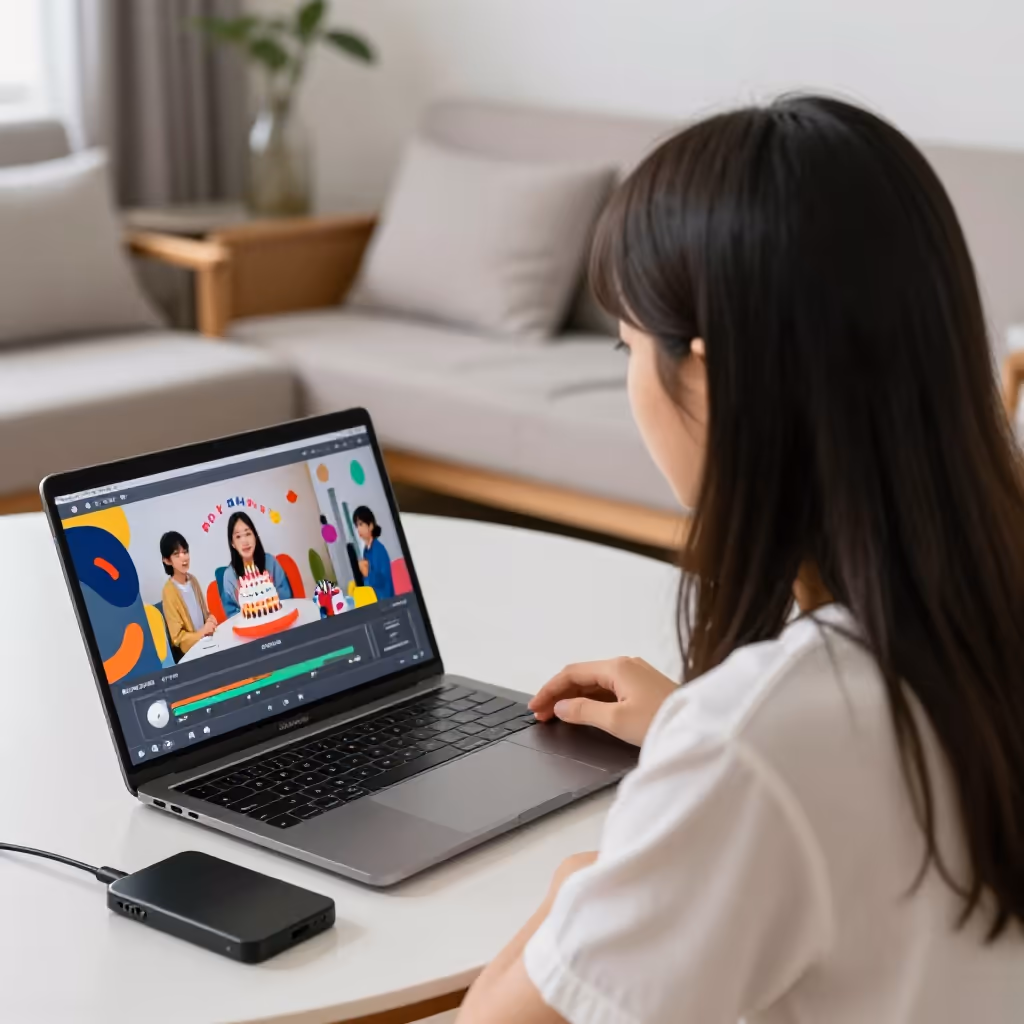 Visual example for Videoaufnahme: die Videoaufnahme