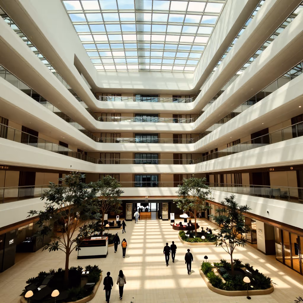 Visual example for Atrium: das Atrium