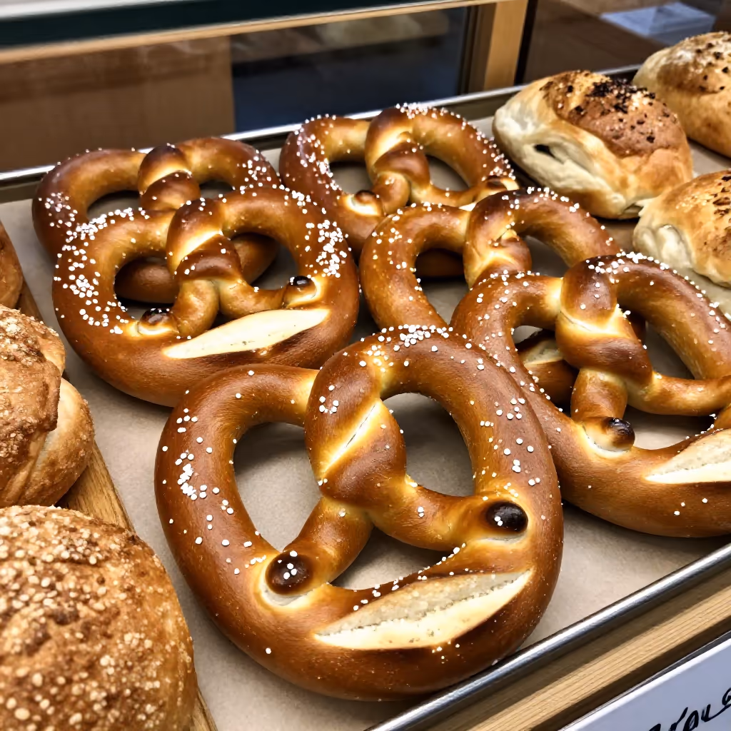 Visual example for Brezel: die Brezel