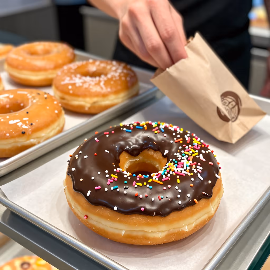 Visual example for Donut: der Donut