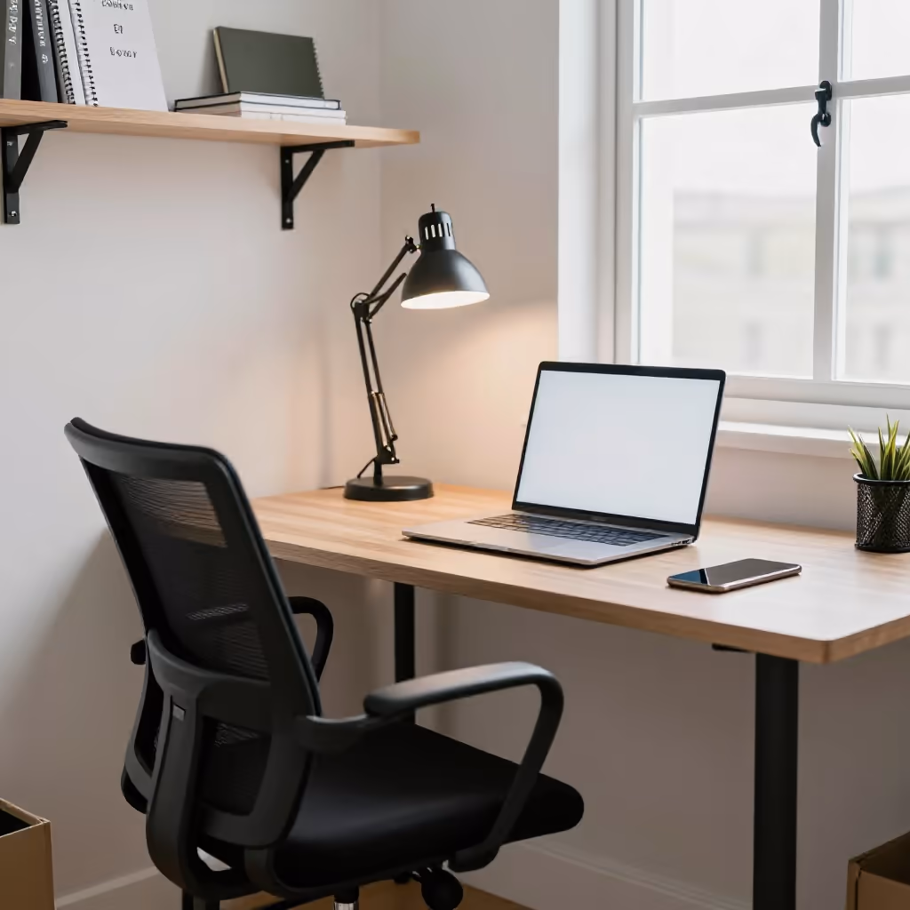 Visual example for Homeoffice: das Homeoffice