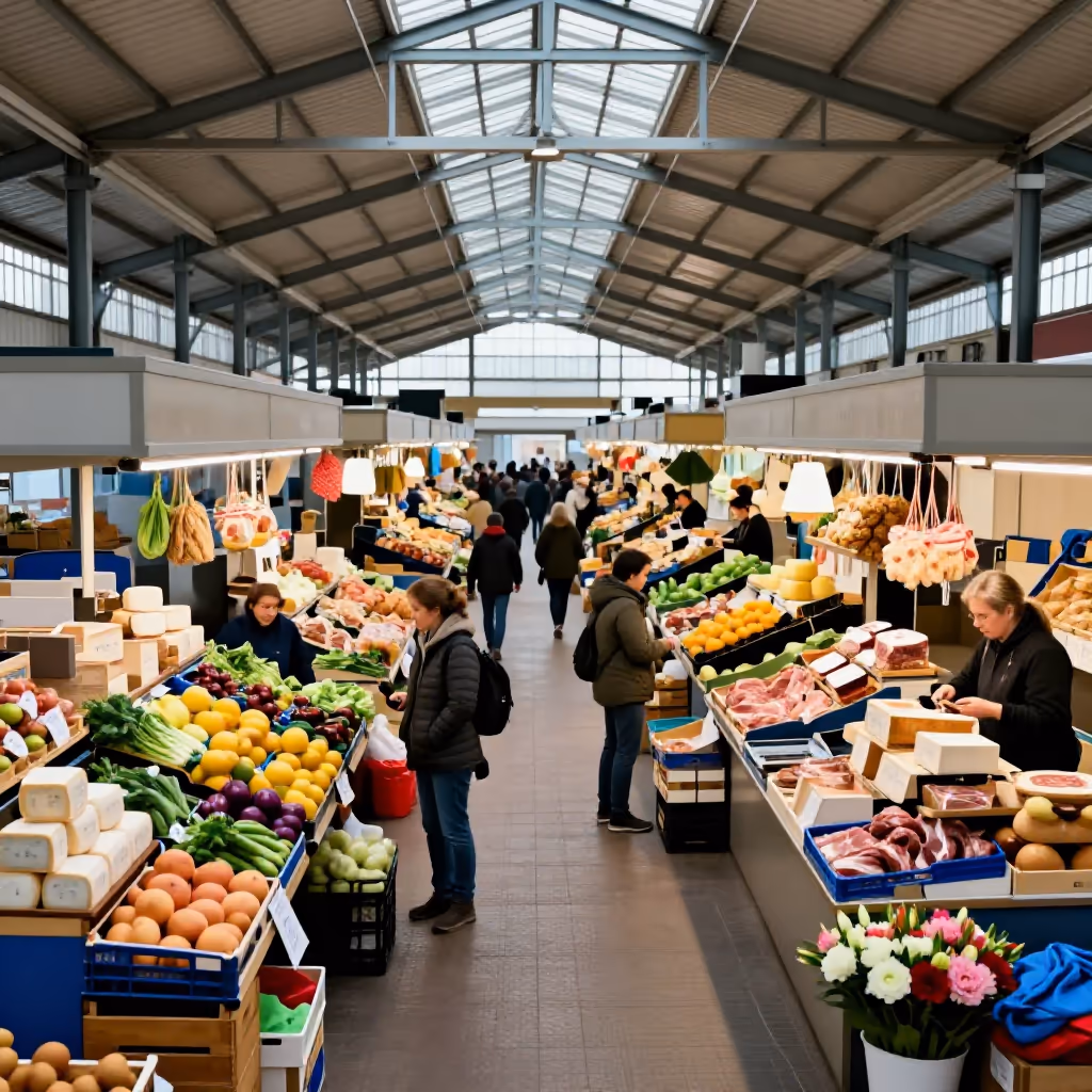 Visual example for Markthalle: die Markthalle