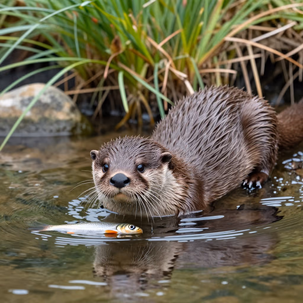 Visual example for Otter: der Otter