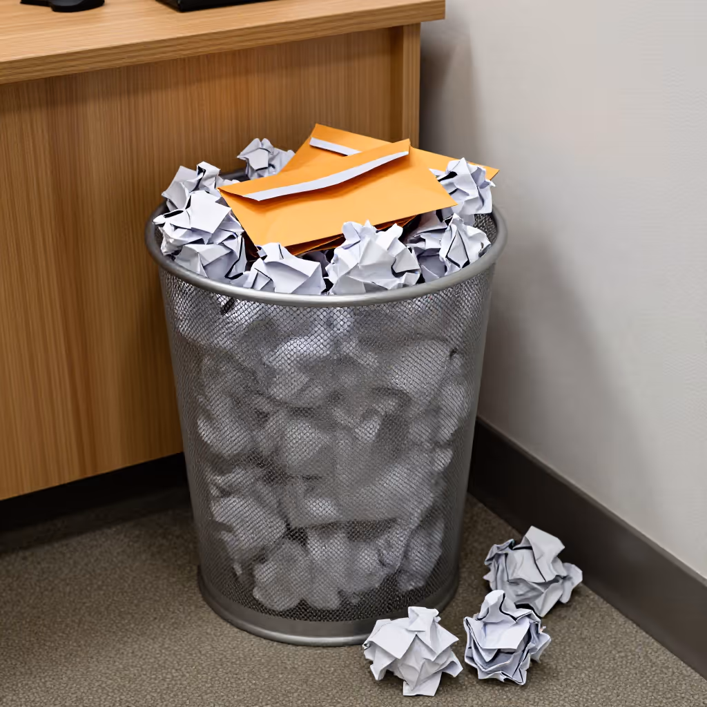 Visual example for Papierkorb: der Papierkorb