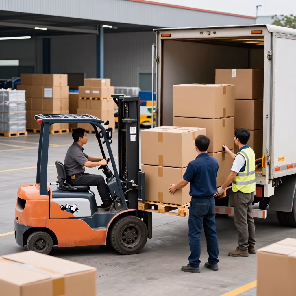 Visual example for Shipping: das Shipping